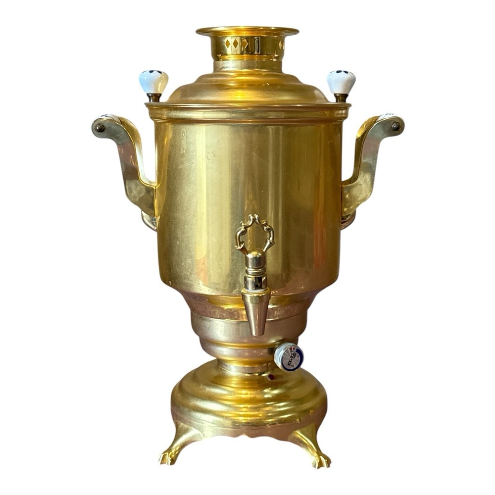 BEEM-Samovar( 1) (Metal Gold Colour Porcelain Handles 1005 ROMANOV(1) 1200W